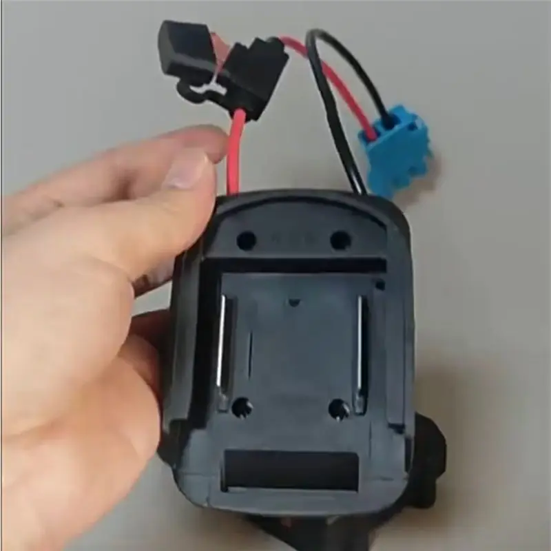Фото Адаптер A24F-Power Wheels DIY для подключения 18-вольтовой батареи к коннектору проводки для детского электромобиля Peg-Perego №4