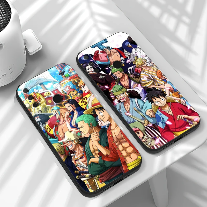 

One Piece Anime Phone Case For HUAWEI Honor 8X 9X 9 Lite 10 10X Lite 10i 9A TPU Silicone Cover Unisex Smartphone Soft Back