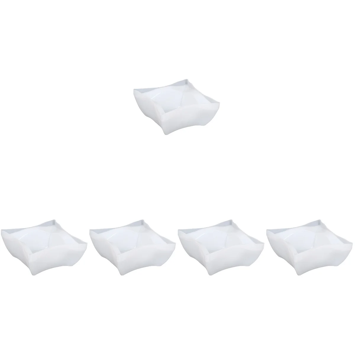 

5pcs DIY Flower Pot Molds Unique Epoxy Molds Craft Making Molds Home Crafts Molds