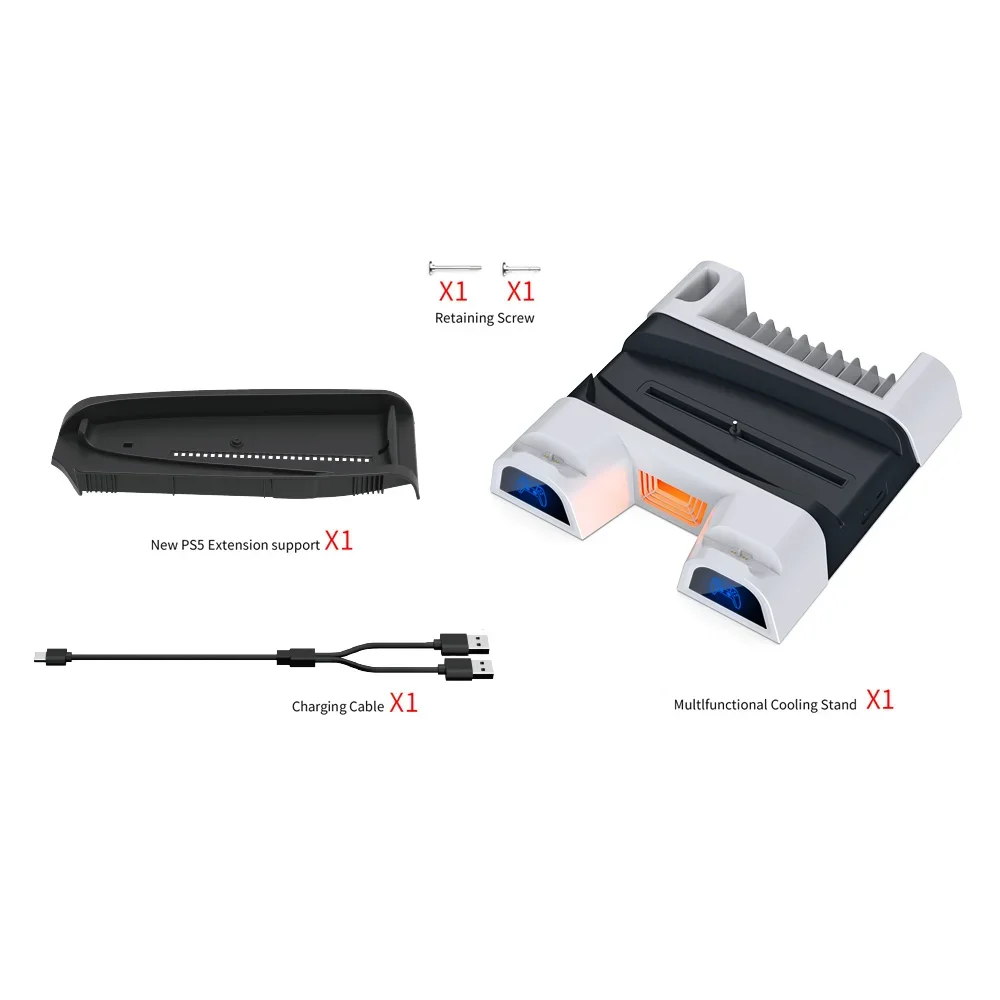 DOBE для PS5 тонкая внешняя стандартная многофункциональная охлаждающая база