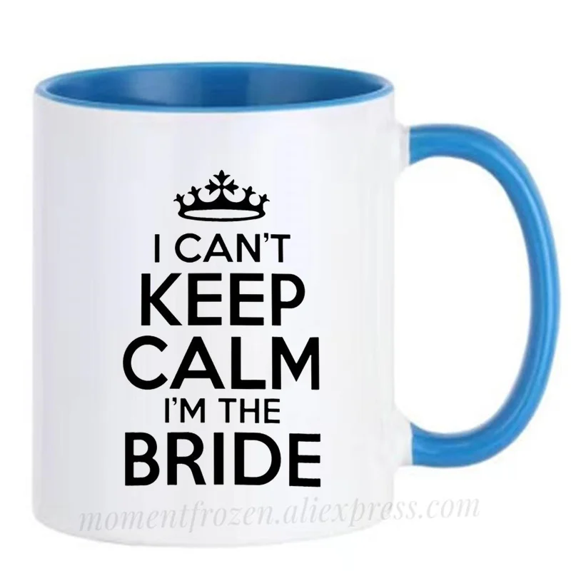 

Bride Cups Wedding Engagement Photo Mugen Funny Mugs for Kids Unique Drinkware With Handles Ceramic Travel Coffee Mugs for Women