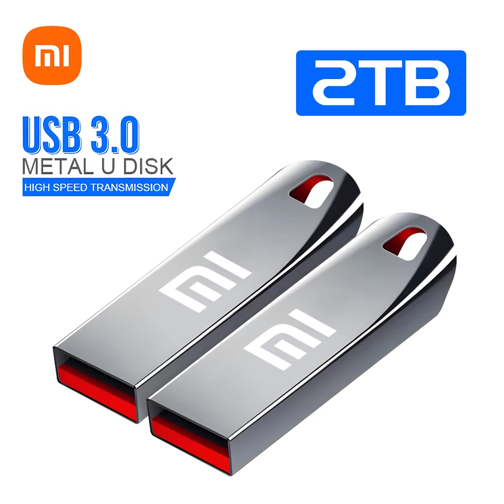 

Xiaomi 2TB Metal Usb 3.0 Flash Drives High Speed Pendrive 1TB 512GB Portable Usb Drive Waterproof Memoria Usb Flash Disk
