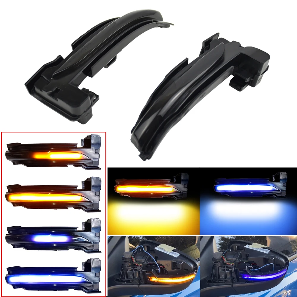 

For Ford Focus MK4 Ab Bj Car LED Dynamic Turn Signal Blinker Lamp Sequential Flowing Side Mirror Indicator Light 2019 2020