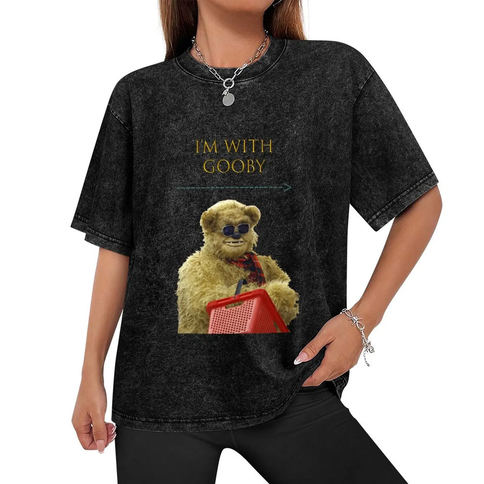 Футболка I'm With Gooby винтажная аниме-бутик одежды на день Святого Валентина набор