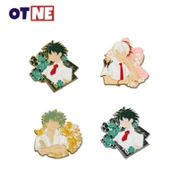 anime my hero academia accessories lapel pins for men brooches women metal enamel badges jewelry manga peripheral gift