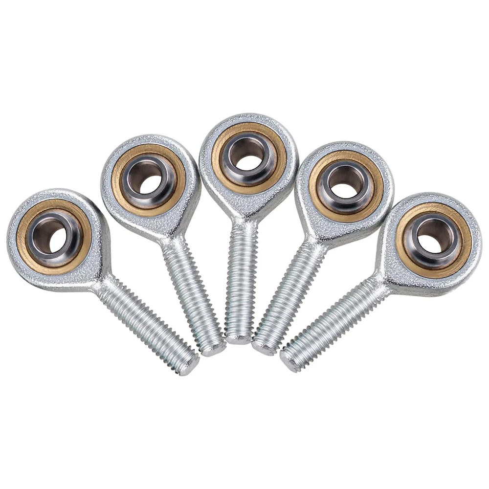 1 шт. M4 M5 M6 M8 M10 M12 мужской шарикоподшипник рыбий глаз конец стержня шарнирный