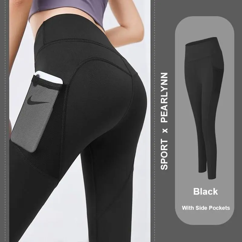 Леггинсы женские бесшовные с высокой талией и эффектом пуш-ап |