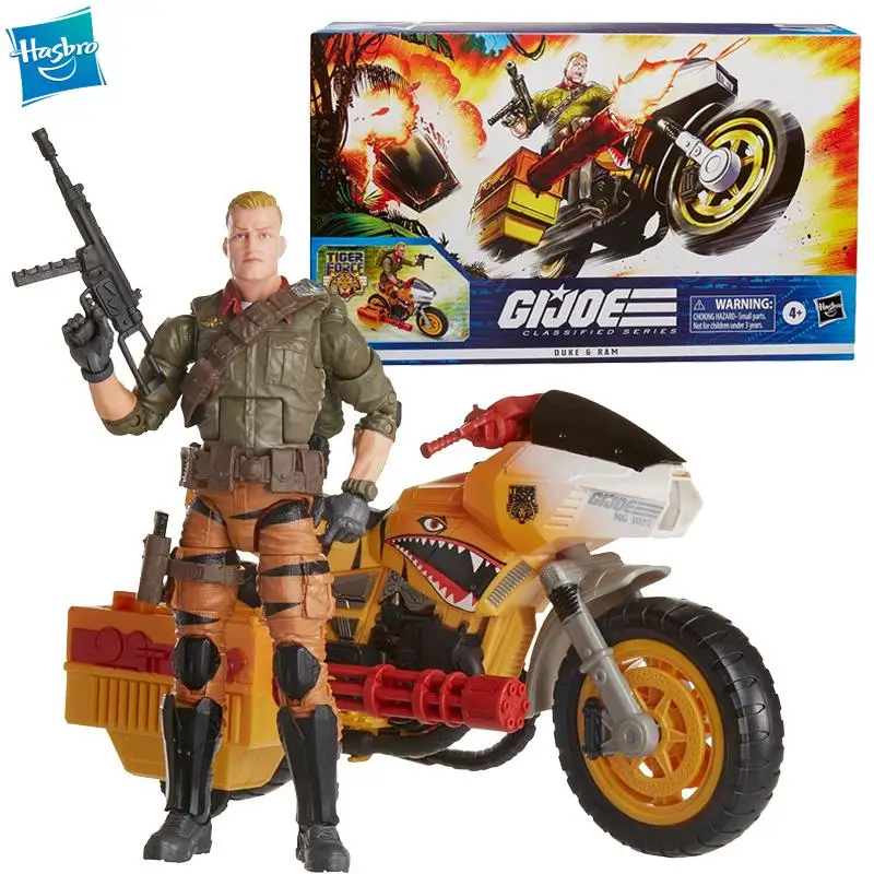 

Оригинал Hasbro G.i. Экшн-фигурки Джо классифицированная серия Tiger Force Duke & Ram, 6 дюймов, Коллекционная модель, подарок