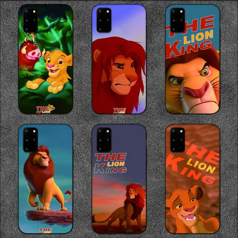 

Disney The Lion King Phone Case For Samsung Galaxy S10 S20 S21 Note10 20Plus Ultra Shell