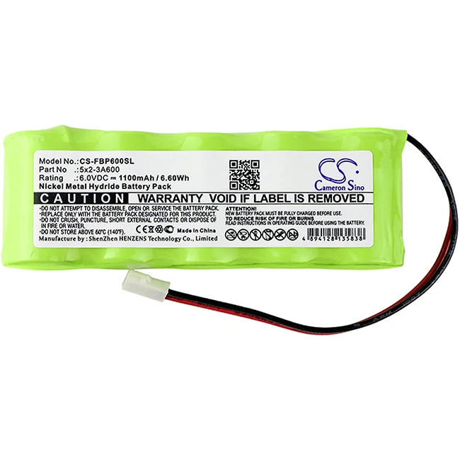 

Cameron Sino 1100mAh Battery For Fluke Memobox Analyzers Memobox 5x2-3A600