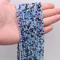 mixed color 2mm rondelle faceted crystal glass beads round loose spacer beads for jewelry making diy necklace bracelet