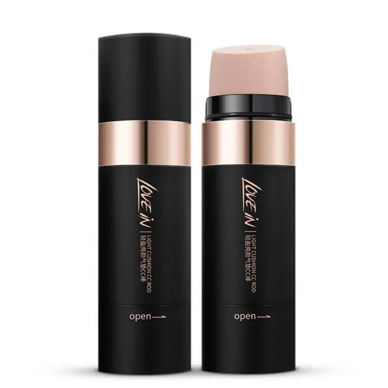 

Sponge Cushion CC Cream Convenient Apply Brightening Skin Moisturizing Waterproof Makeup Cover Acne Marks Foundation