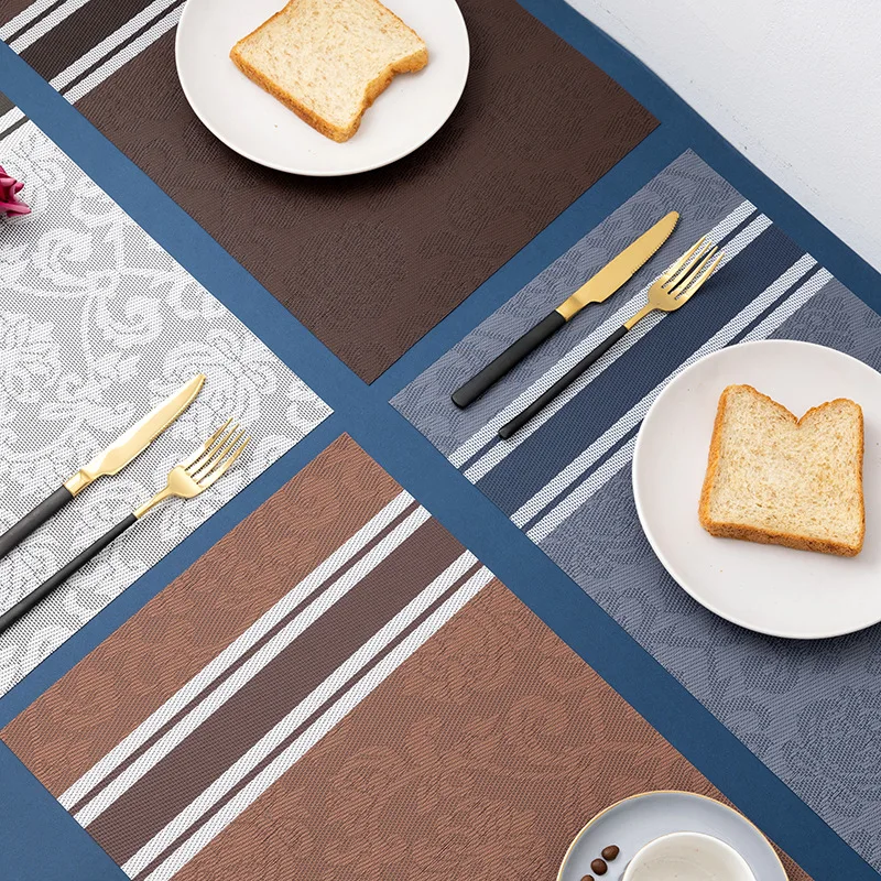 

Обеденный коврик из ПВХ, водонепроницаемый, маслостойкий и теплоизоляционный коврик, коврик для обеденного стола, противоожоговая подстав...