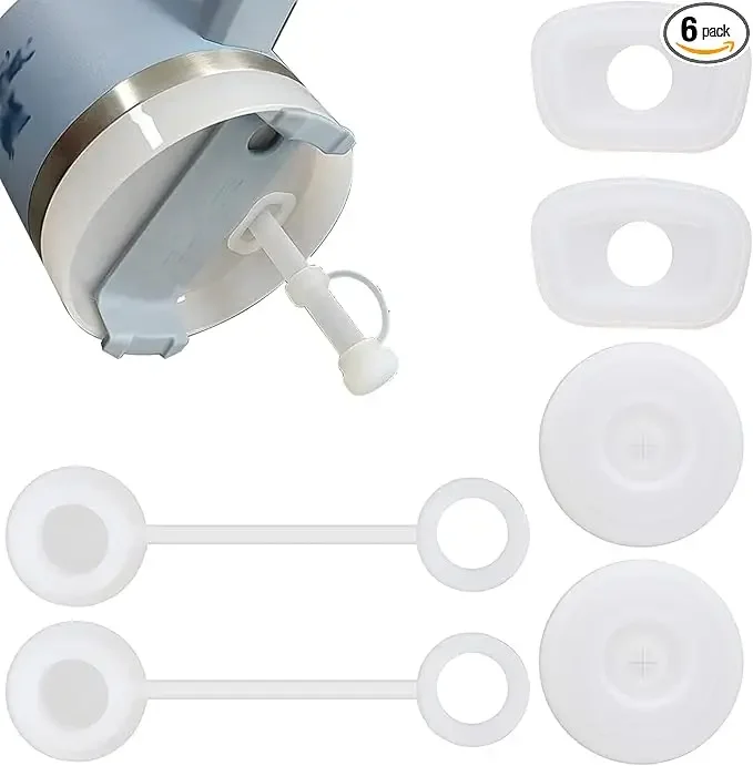 Набор силиконовых пробок с защитой от проливания для чашки Stanley Cup 1 0 2 40 унций/30