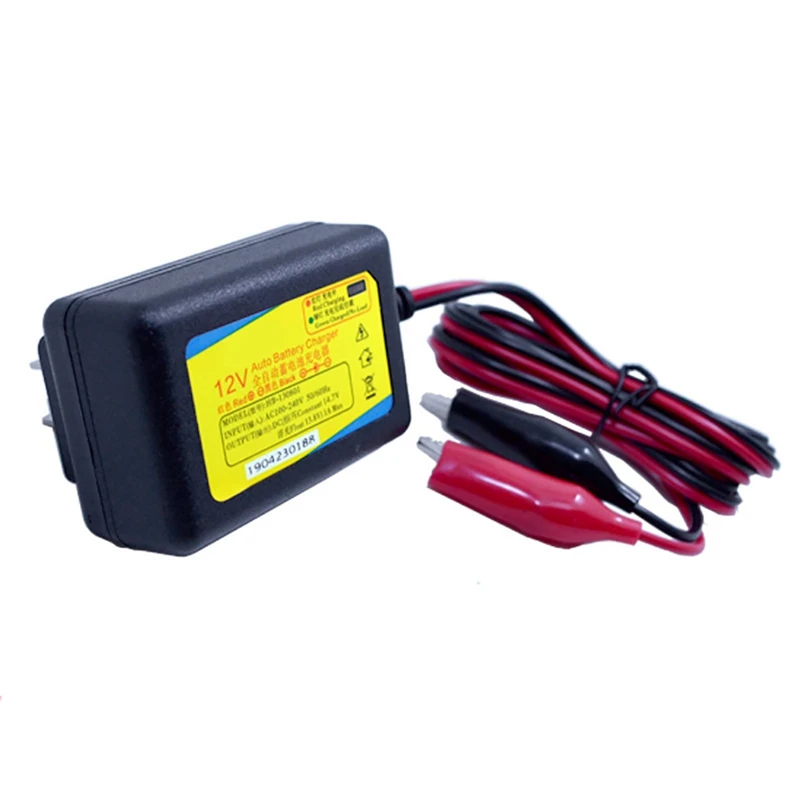 Car Battery Charger Full Intelligent Pulse Fast For Motorcycle Electric Lead Acid Battery Auto Battery Charger US Plug