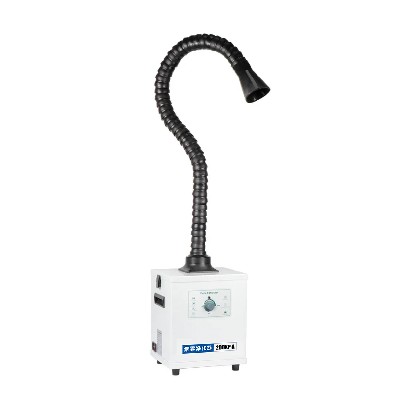 Factory Price Fume Extractor Nail Salon Laser Marking Cutter Eyelash Extension Arm Cleaning Equipment Soldering Air Purifier