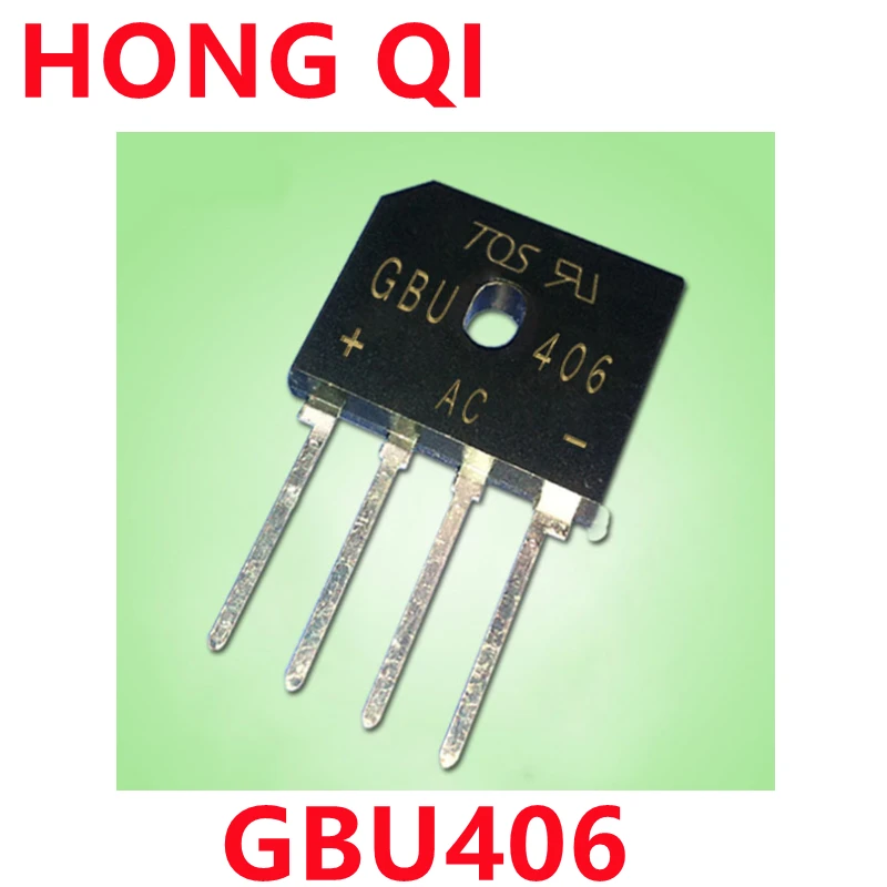 

10pcs/lot New Gbu406 4A 600V Flat Bridge Bridge Rectifiers Glass Passivation Rectifier 10pcs/lot New Gbu406 4A 600V Flat Bridge