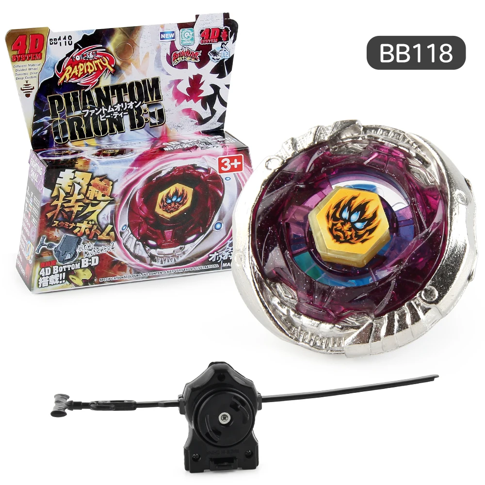 

Phantom Orion B:D Metal Fusion Fury Blayblade with Launcher Kids Children Spinning Top Battle Toy Xmas