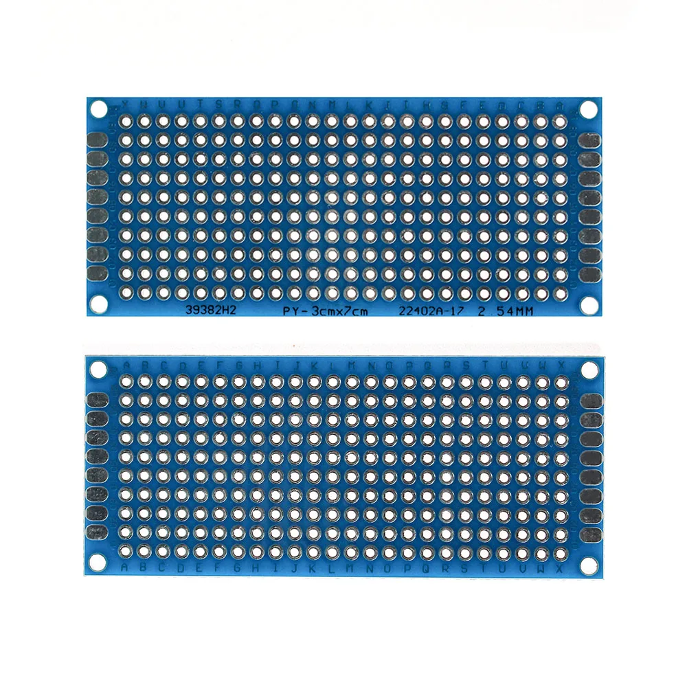 

2PCS Double-Sided PCB Protoboard Universal Board 3*7cm 4*6cm PCB Prototype Board