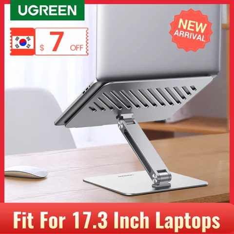 Подставка для ноутбука UGREEN, складная алюминиевая вертикальная подставка для ноутбука Macbook Air Pro