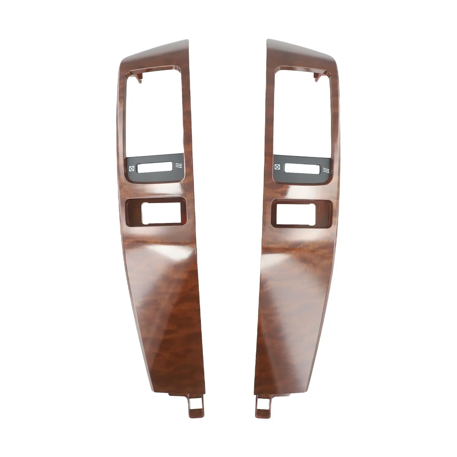 12) коричневая рамка для выпускного отверстия кондиционера Toyota Land Cruiser Prado 120 GX470