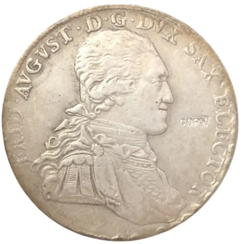 

Копия монеты саксонии немецких штатов IEC Thaler 1793