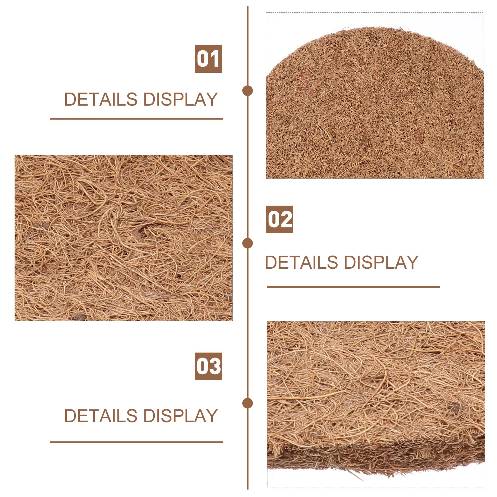 

Pigeon Nesting Mat Bird Pad Pads Egg Breeding Chicken Eggs Palm Box Coop Supplies Pigeons Accessories Bowl Fiber Substrate Mats