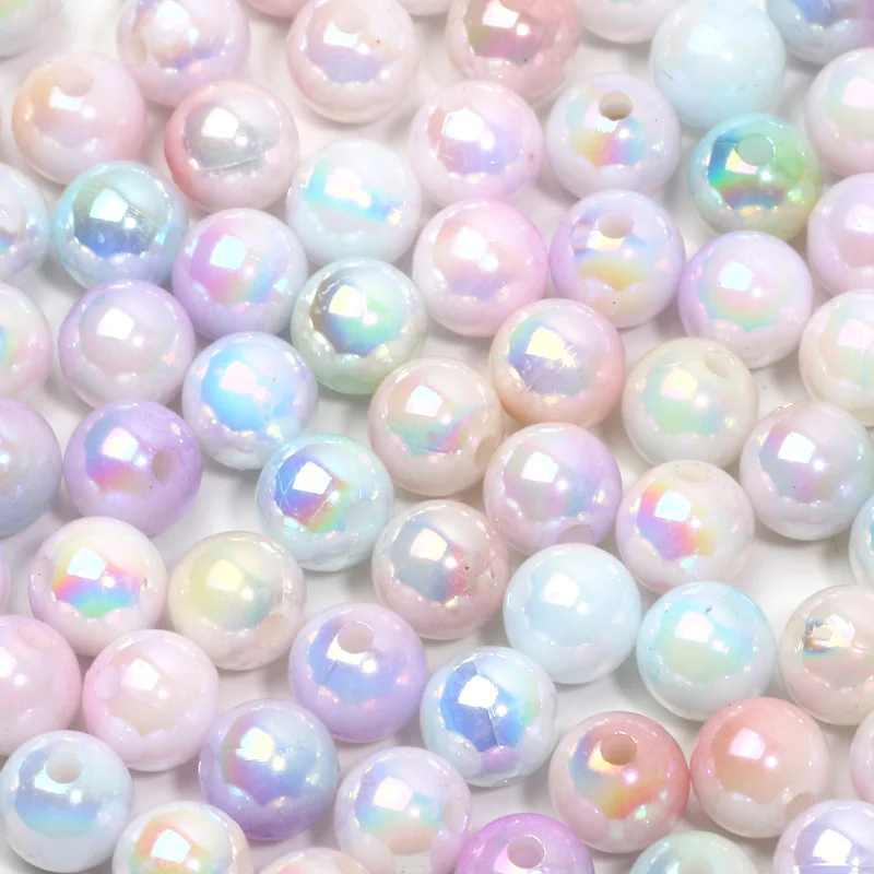 50-30 шт., бусины для бижутерии, 8/10 мм