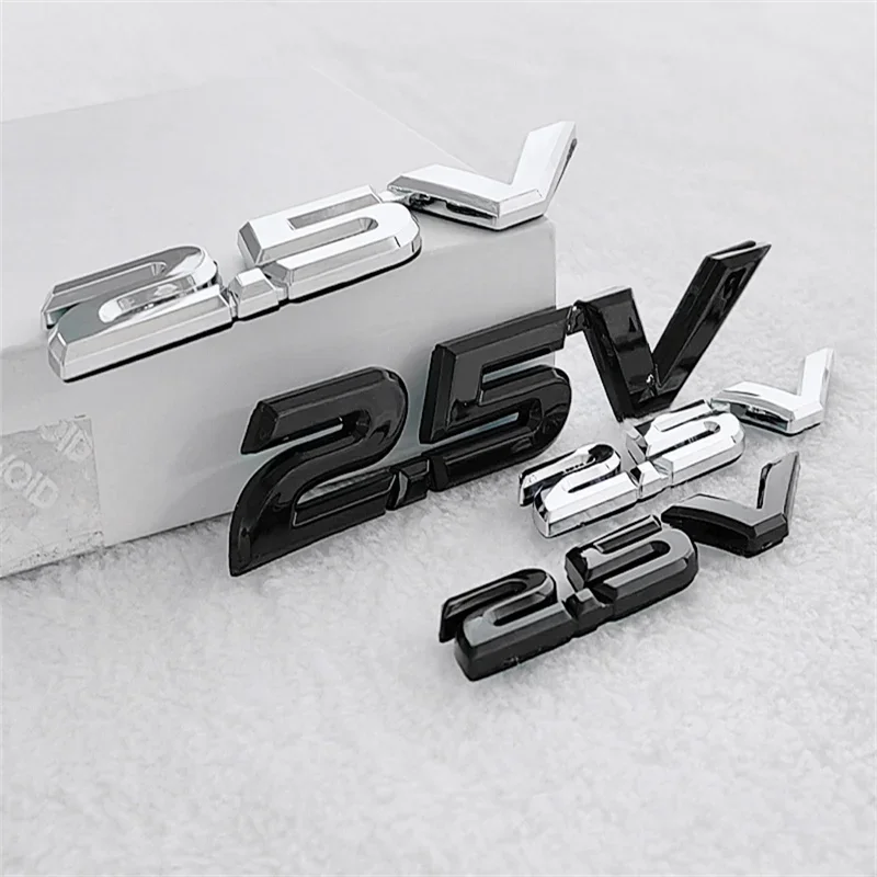ABS боковая эмблема кузова автомобиля наклейка на багажник украшение для Toyota 2.5V 2.5S