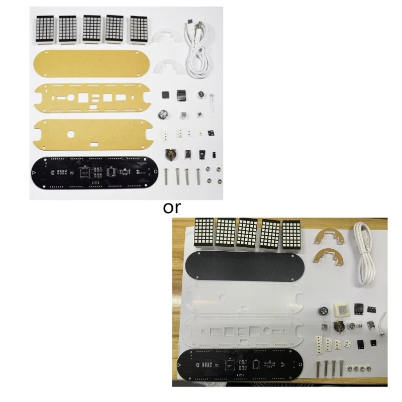 

DS3231 Multifunction Alarm Clock LED Dot for MATRIX Animation Effects DIY Gi