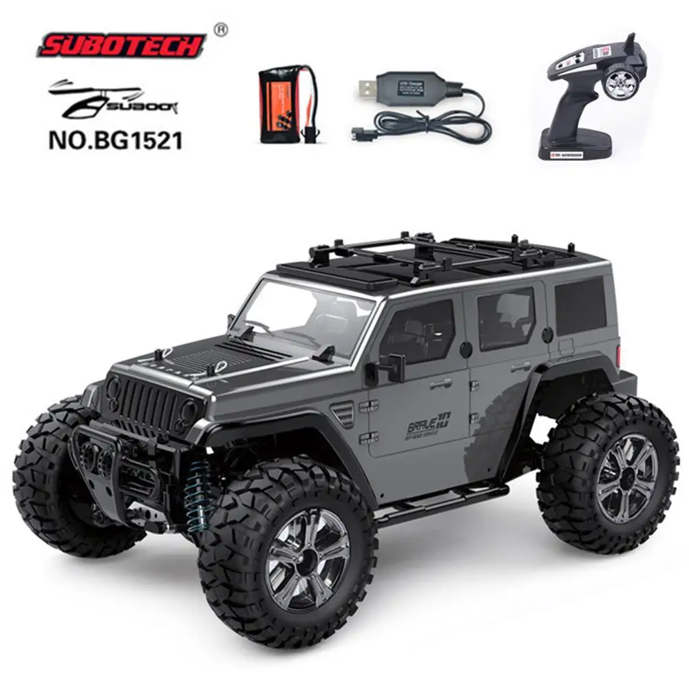 Enlarge Bg1521 1/14 Remote Control Car 2.4g 4wd 22km/h High-speed Electric Racing Rc Car Buggy For Boys Birthday Gifts