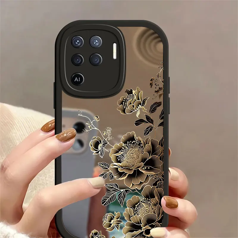 Зеркальный чехол для OPPO Realme X XT GT Neo 2 X2 Narzo 20 Pro 50A Prime 50 30A 50i K3 K5 Мягкий силиконовый