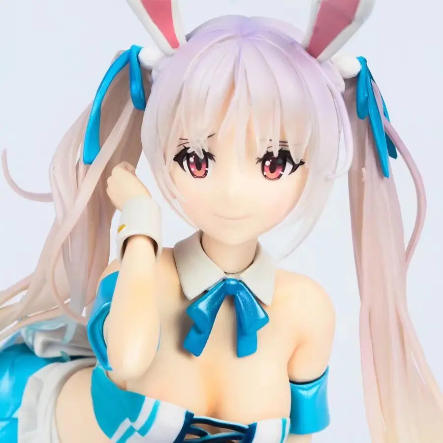 

Pretty girl Chris Chris Chrissy aqua blue bunny girl model boxed figure