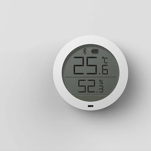 Цифровой смарт-термометр Xiaomi Mijia, Bluetooth, с ЖК-дисплеем, для дома XiaoMi
