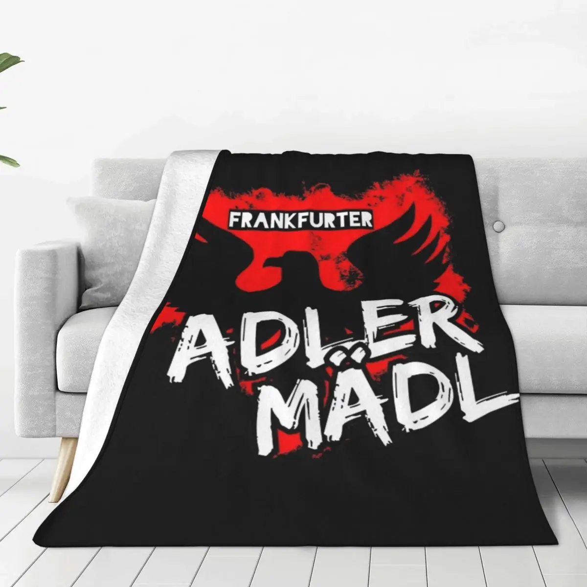 Всесезонное универсальное одеяло для путешествий FRANKFURTER можно покрыть подарок