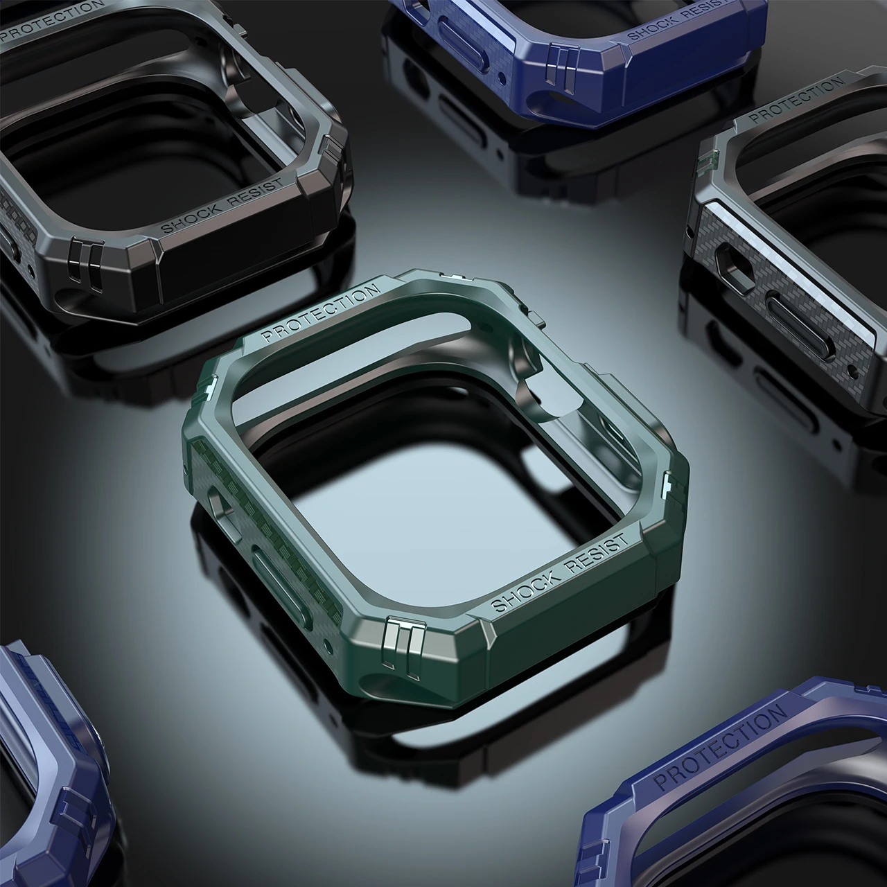 49 мм чехол из углеродного волокна для часов ультра полая крышка прочный защитный