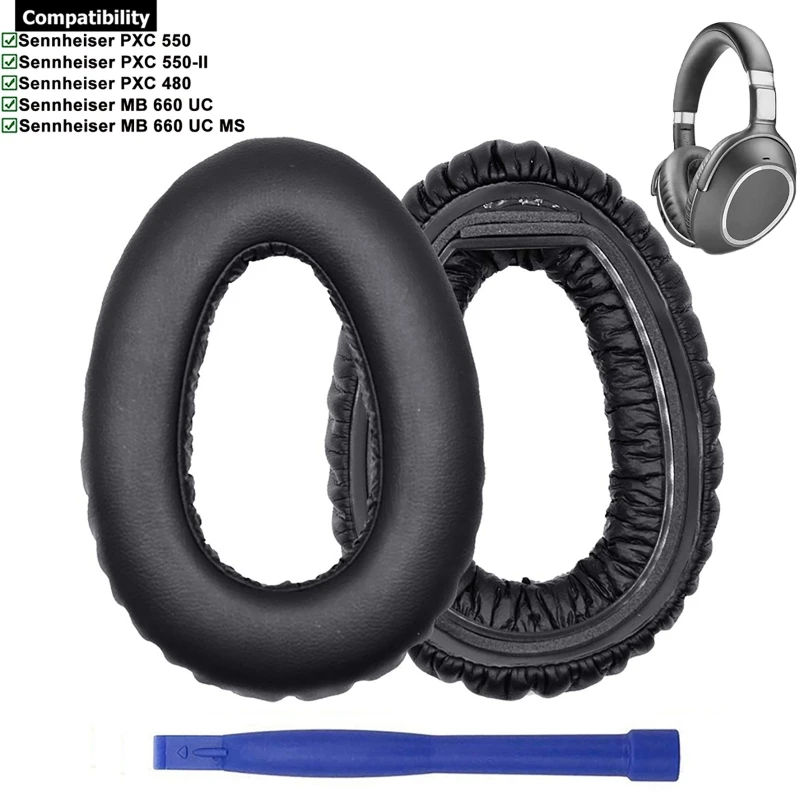 Сменные амбушюры чашка муфта наушники запасные части для Sennheiser PXC550 PXC480 MB660 PXC 550 480