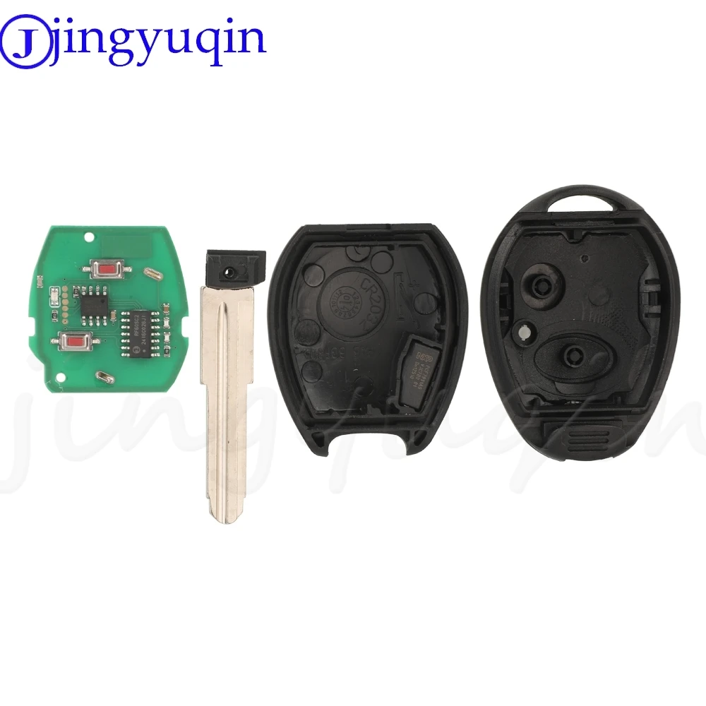 Jingyuqin 2-кнопочный дистанционный ключ от автомобиля 315/433 МГц PCF7931 для BMW Mini Cooper R53 R50