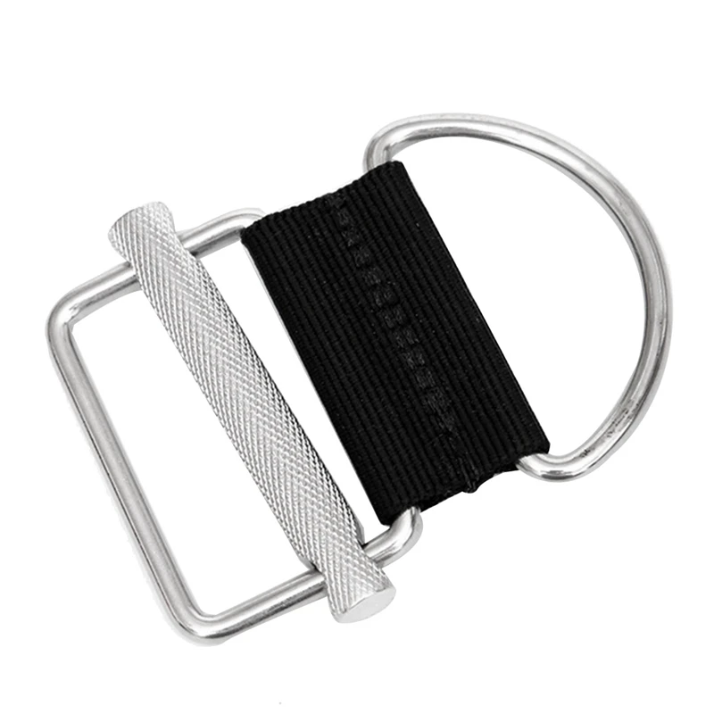 

1 PCS Scuba Diving Sidemount Webbing Strap Fixing Buckle Stainless Steel BCD Accessories For 50Mm Webbing