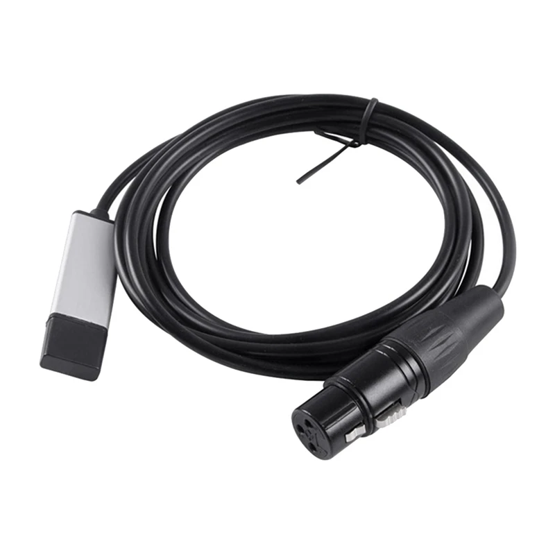 

USB To RS485 Interface PVC+ Metal Adapter Cable For Stage Moving Head Light PC DMX512 Controller Signal Conversion