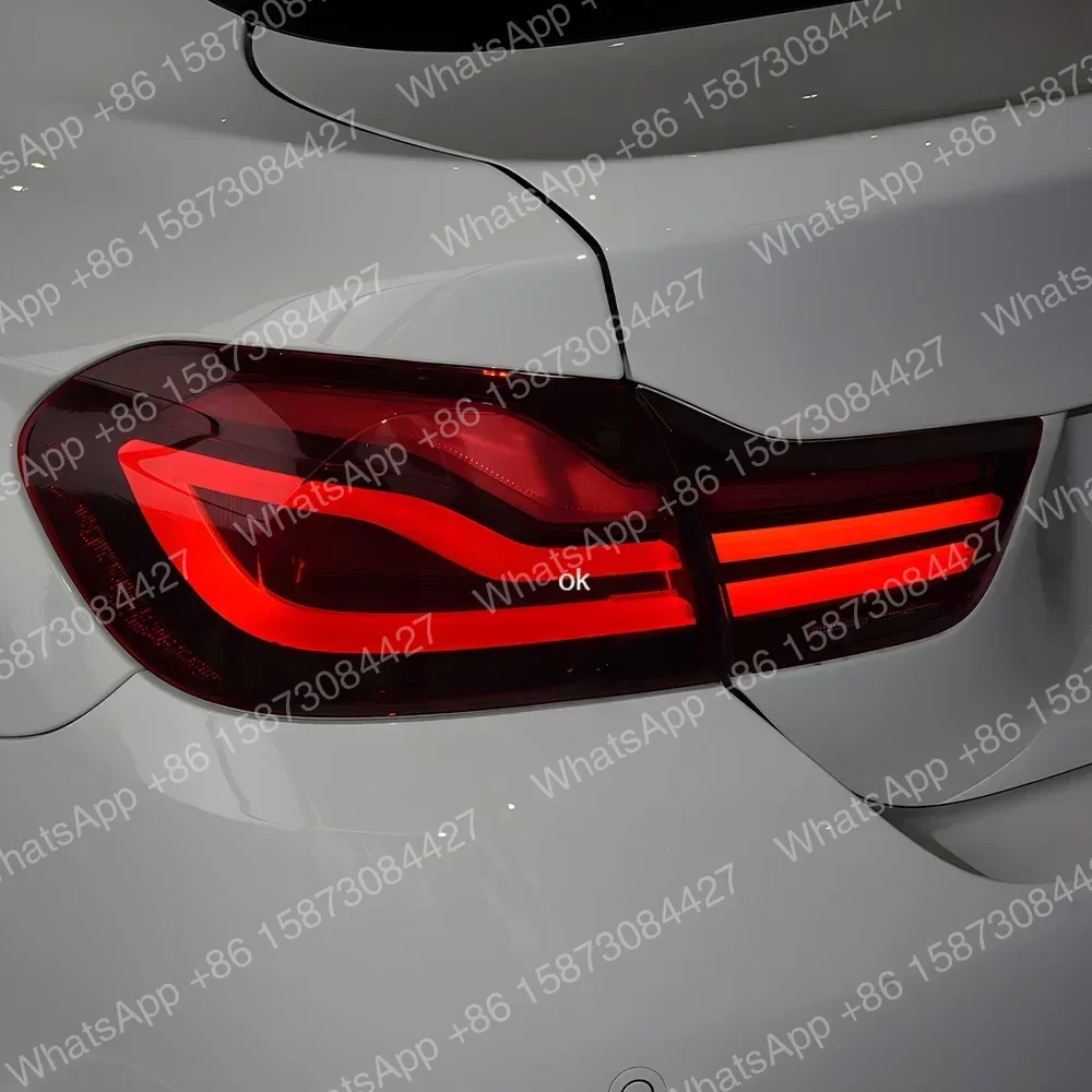 Фото Комплект задних фонарей для BMW 4 серии F32 425i 430i 2013-2020: Обновленные высококачественные светодиодные LCI задние фонари, аксессуары для авто №4