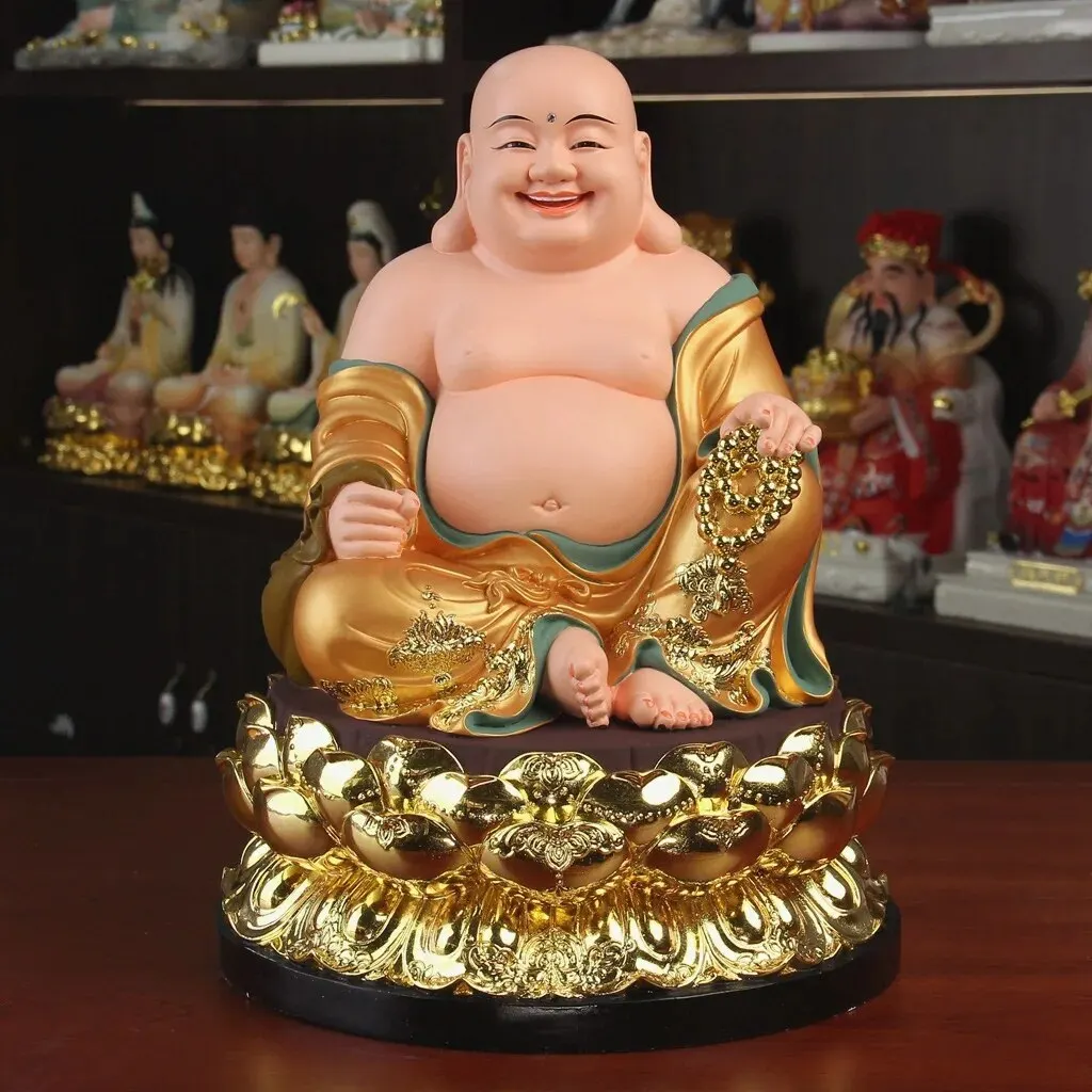 

2023 оптовая продажа, буддистская фигурка, золотая статуя богатства, Бога, Будды, Азия, домашний магазин, процветание, удачи, статуя Чжао Кай