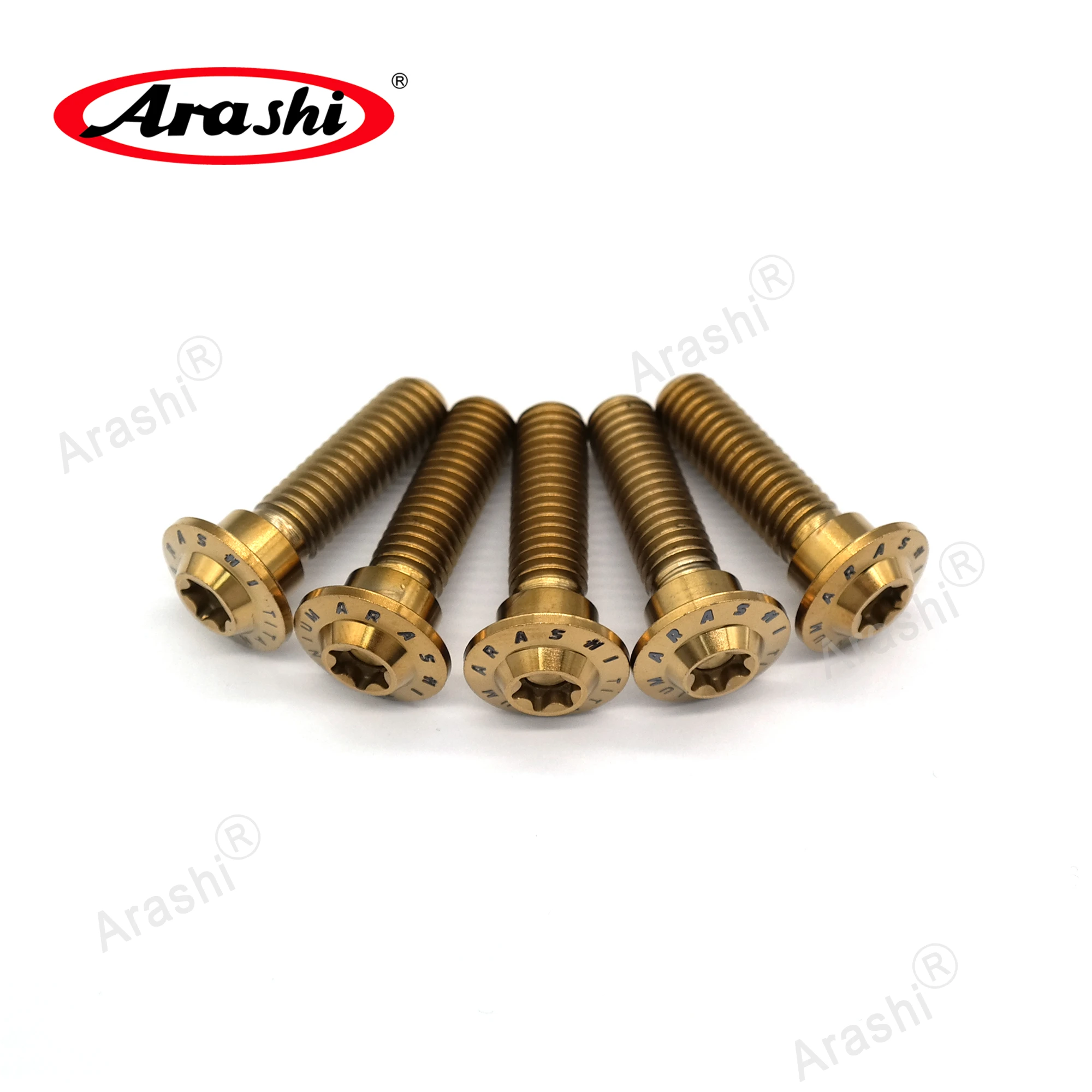 Arashi M8x30 мм монтажные болты мотоциклетные тормозные диски роторы титановый винт