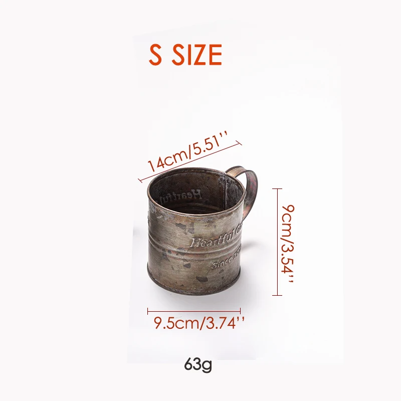 

Ретро кружка из металла