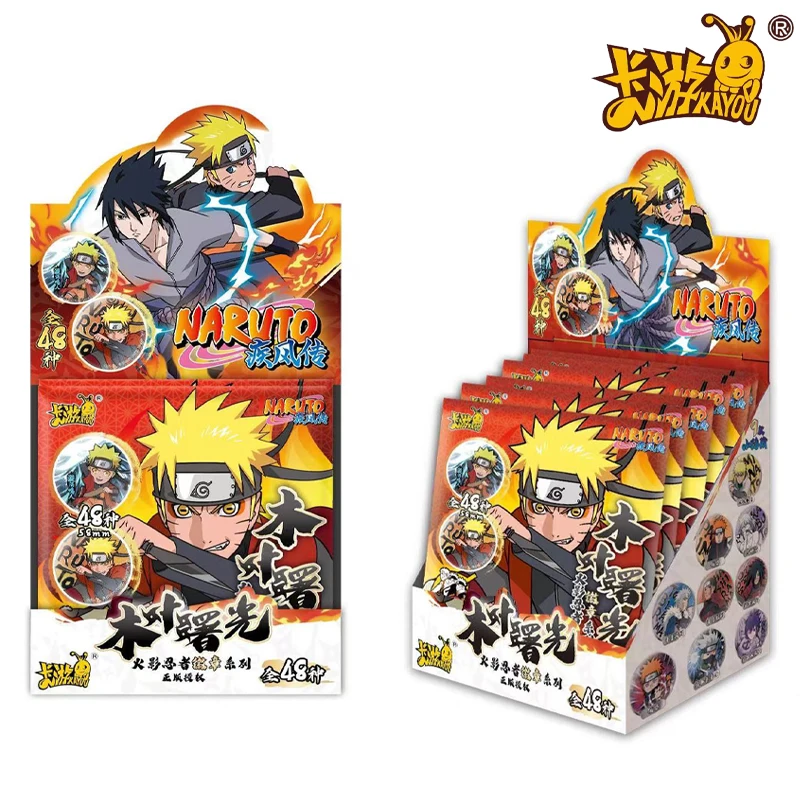 

Значок на 20-ю годовщину кавы Наруто, оригинальный аниме игрушечный подарок для детей, значок Konoha Dawn Series, Sasuke Itachi Hyuga Hinata, Akatsuki