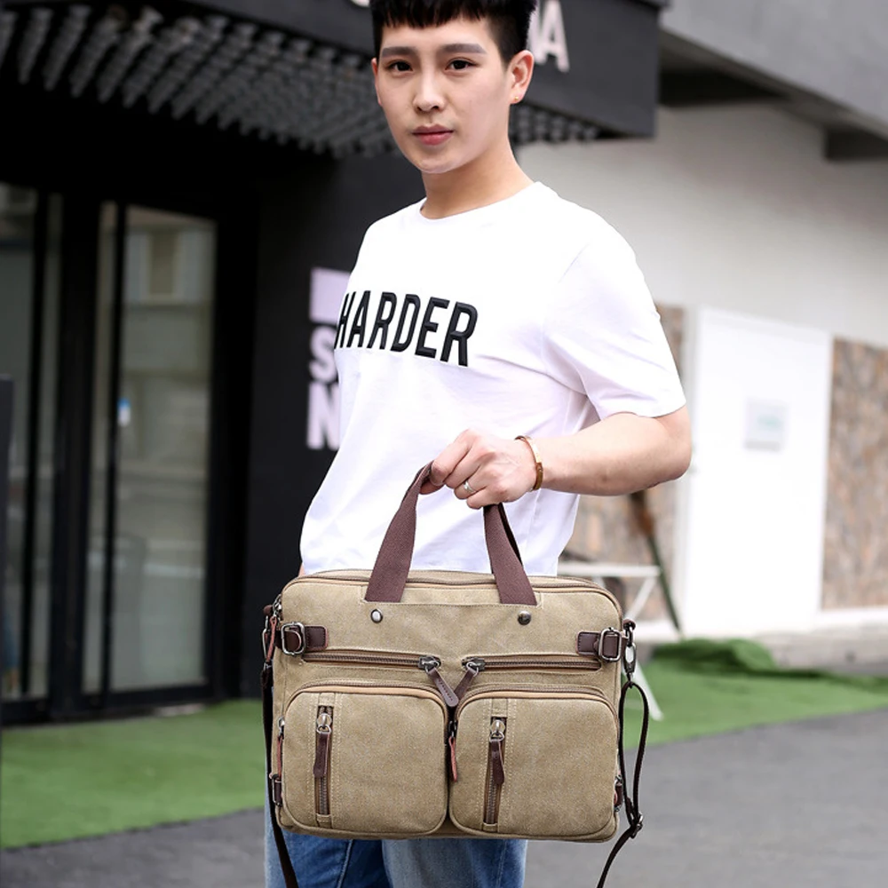 Рисунок 5 - Мужской Холщовый кожаный портфель