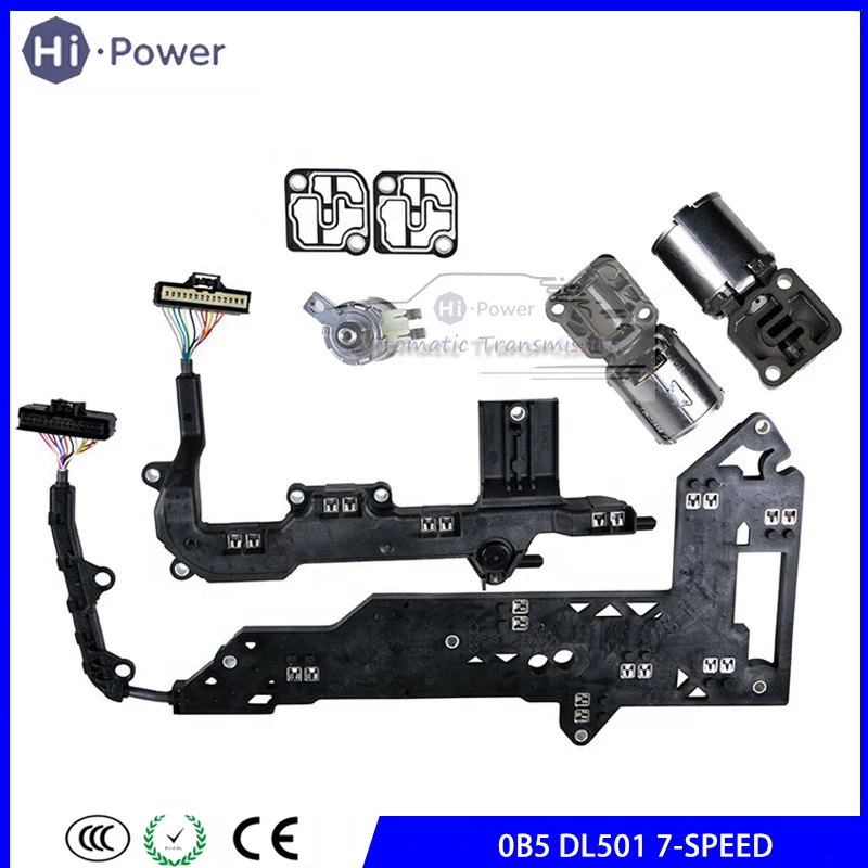 

DL501 0B5 соленоиды корпуса клапана трансмиссии/Новая монтажная плата проводка для Audi A4 B8 A5 A6 4G A7 Q5 RS4 RS5 0B5398009C / 398048D