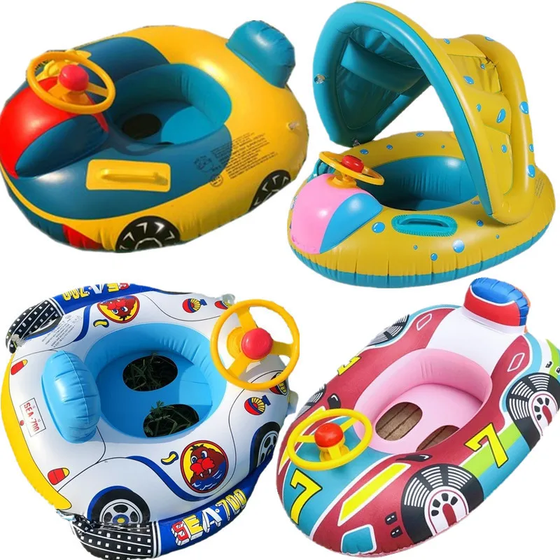 

Baby Swimming Float Ring Inflatable Infant Floating Kids Swim Pool Accessories Circle Bathing Inflatable Raft Rings Toy