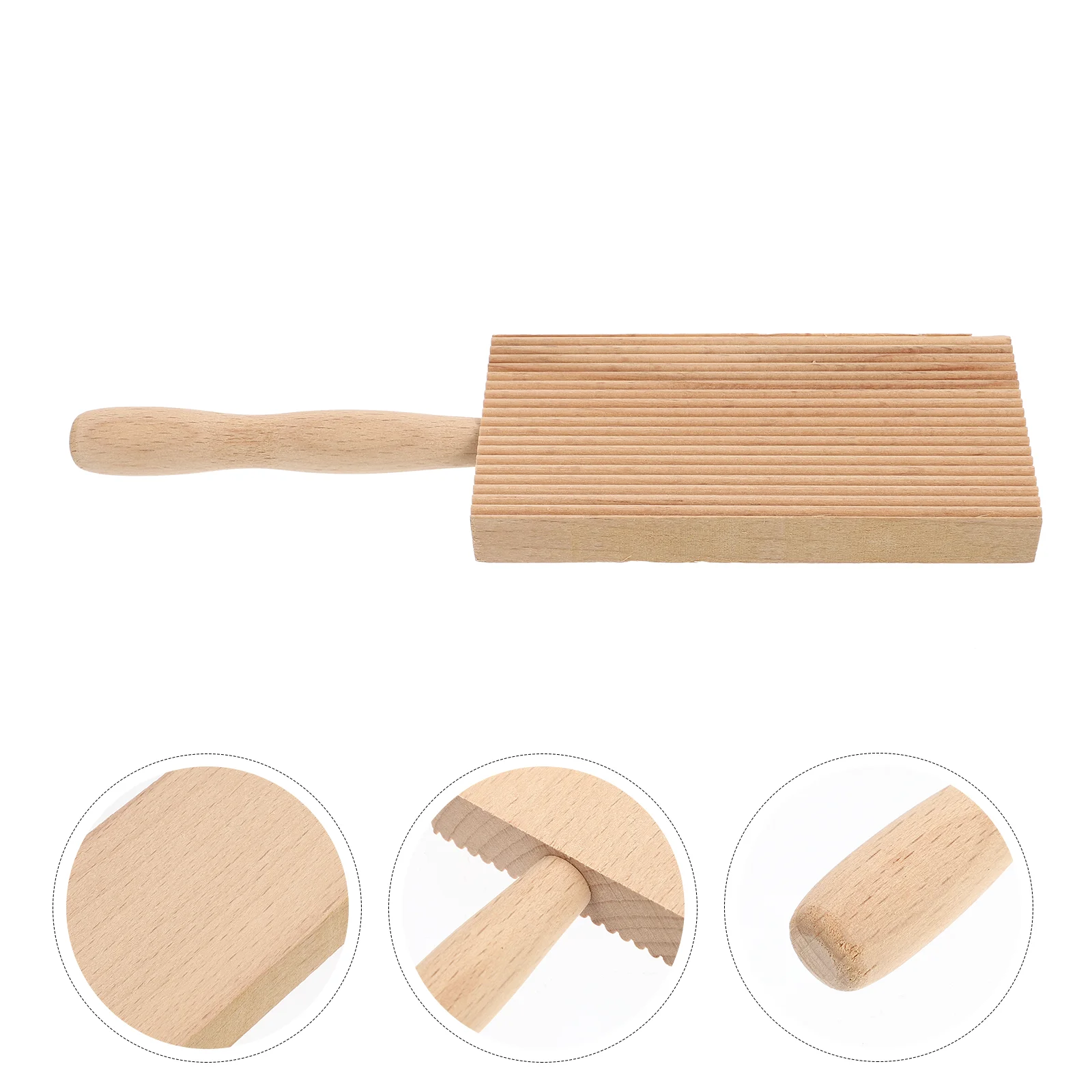 

Board Paddle Pasta Maker Gnocchi Wood Wooden Stripper Dumpling Tool Tools Butter Press Baking Spaghetti Pie Making Shaping Steel