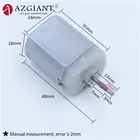 Привод для автомобильного дверного замка FC280, Ремонтный двигатель 12 В постоянного тока для chevrolet подачи топлива, 20150 обмин, откидной колпачок двигателя для Renault MODUS